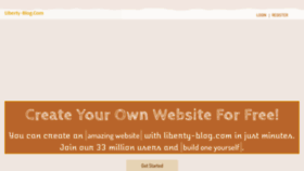 What Liberty-blog.com website looked like in 2023 (1 year ago)