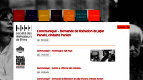 What La-srf.fr website looked like in 2023 (1 year ago)