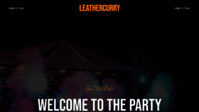 What Leathercurry.com website looked like in 2023 (1 year ago)