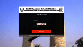 What Lhwmis.kphealth.pk website looked like in 2023 (1 year ago)