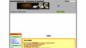 What Lecochonetleboeuf.fr website looked like in 2023 (1 year ago)