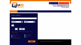 What Leskionline.com website looked like in 2023 (1 year ago)