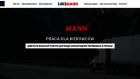 What Luksmann.com website looked like in 2023 (1 year ago)