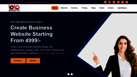 What Lelowebsite.com website looked like in 2023 (2 years ago)