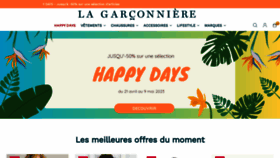 What La-garconniere.fr website looked like in 2023 (1 year ago)