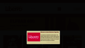 What Liberro.co.uk website looked like in 2023 (1 year ago)