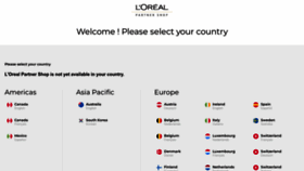 What Lorealpartnershop.com website looked like in 2023 (1 year ago)