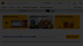 What Laposte.com website looked like in 2023 (This year)
