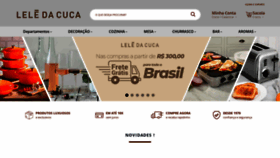 What Leledacuca.com.br website looked like in 2023 (2 years ago)