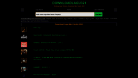 What Lagump3.wapsing.com website looked like in 2023 (This year)