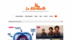 What La-marmaille.fr website looked like in 2023 (This year)