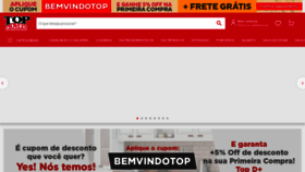 What Lojastopmoveis.com.br website looked like in 2023 (1 year ago)