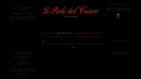 What Leperledelcuore.com website looked like in 2023 (This year)