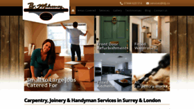 What Londondoorjoinery.co.uk website looked like in 2023 (This year)