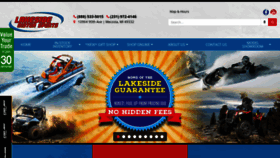 What Lakesidemotorsports.net website looked like in 2023 (This year)