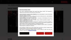 What Lamaquinista.com website looked like in 2023 (This year)
