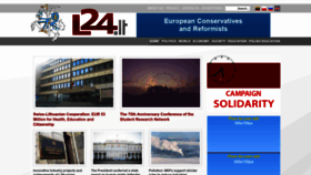 What L24.lt website looked like in 2023 (This year)