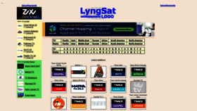 What Lyngsat-logo.com website looked like in 2023 (This year)