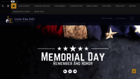 What Littleelmisd.net website looked like in 2023 (2 years ago)