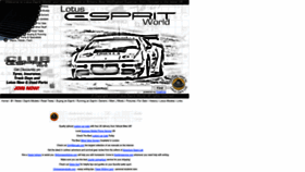 What Lotusespritworld.com website looked like in 2023 (This year)