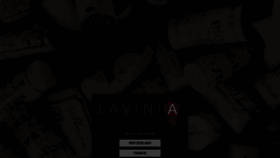 What Lavinia.com website looked like in 2023 (This year)