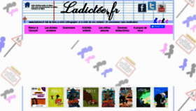 What Ladictee.fr website looked like in 2023 (This year)