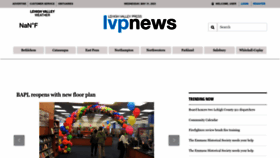 What Lvpnews.com website looked like in 2023 (This year)