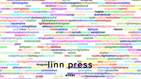 What Linnpress.com website looked like in 2023 (1 year ago)