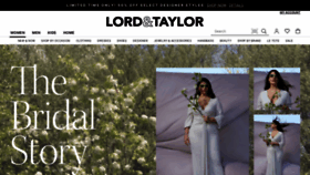 What Lordandtaylor.com website looked like in 2023 (This year)