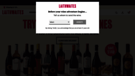 What Laithwaites.com website looked like in 2023 (This year)