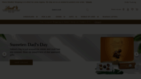 What Lindt.com website looked like in 2023 (This year)