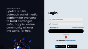 What Lyfepal.com website looked like in 2023 (This year)