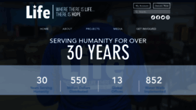 What Lifeusa.org website looked like in 2023 (This year)