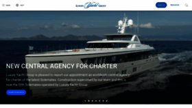 What Luxyachts.com website looked like in 2023 (This year)