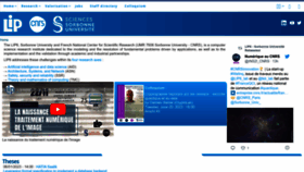 What Lip6.fr website looked like in 2023 (This year)