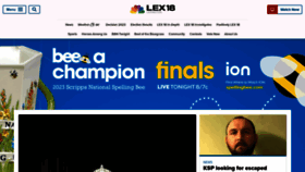 What Lex18.com website looked like in 2023 (This year)