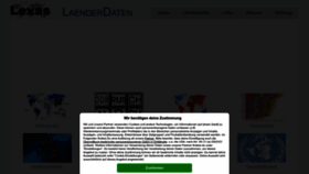 What Laenderdaten.de website looked like in 2023 (This year)