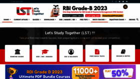 What Letsstudytogether.co website looked like in 2023 (This year)