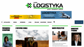What Logistyka.net.pl website looked like in 2023 (This year)