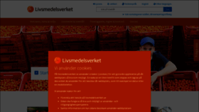 What Livsmedelsverket.se website looked like in 2023 (This year)