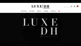What Luxedesignerhandbags.com website looked like in 2023 (This year)