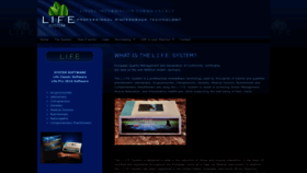 What Lifebiofeedbacksystem.com website looked like in 2023 (This year)