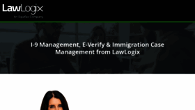 What Lawlogix.com website looked like in 2023 (This year)