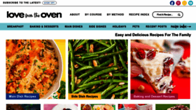 What Lovefromtheoven.com website looked like in 2023 (This year)