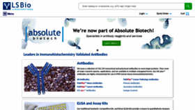 What Lsbio.com website looked like in 2023 (This year)