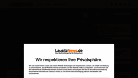 What Lausitznews.de website looked like in 2023 (This year)