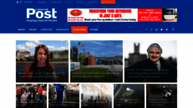 What Limerickpost.ie website looked like in 2023 (This year)
