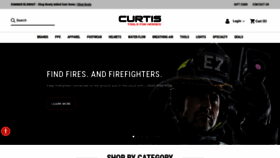 What Lncurtis.com website looked like in 2023 (This year)