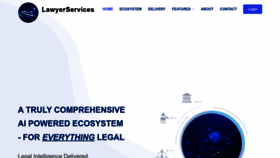 What Lawyerservices.in website looked like in 2023 (This year)