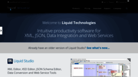 What Liquid-technologies.com website looked like in 2023 (This year)